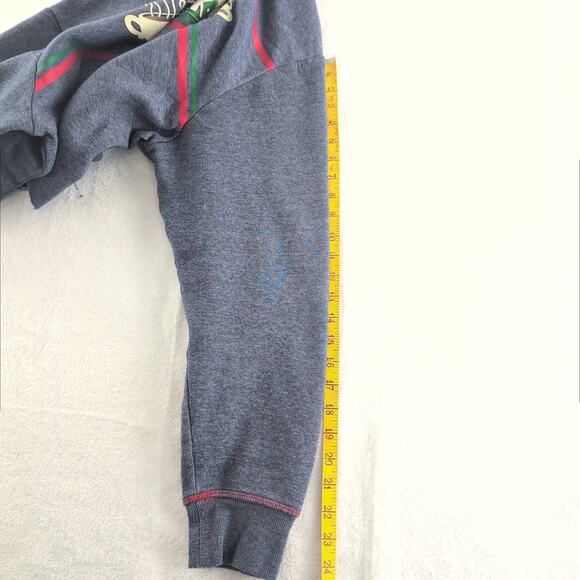 Friends Central Perk Cropped Raw Edge Crewneck Ringer Stitching Women's XL - Picture 9 of 9